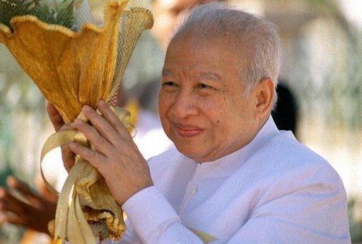وفاة ملك كمبوديا السابق نورودوم سيهانوك
