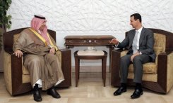 الرئيس السوري يبحث مع مبعوث سعودي التطورات على الساحة اللبنانية